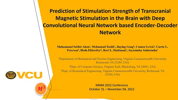 Prediction of Stimulation Strength of Transcranial Magnetic Stimulation ...
