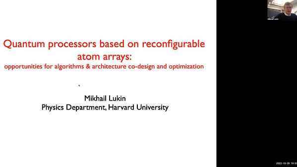 Underline | Quantum processors based on reconfigurable atom arrays