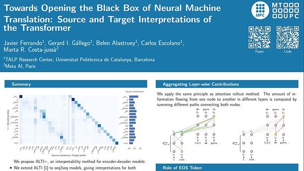 Towards Opening the Black Box of Neural Machine Translation: Source and ...