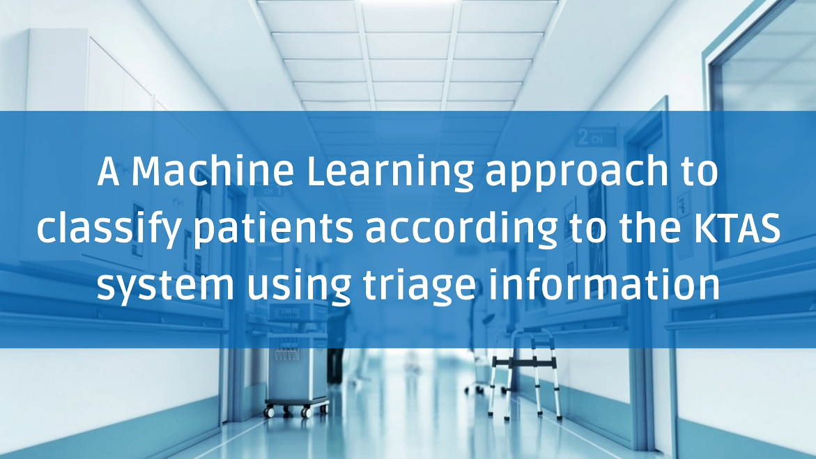 Underline | A Machine Learning approach to classify patients according ...