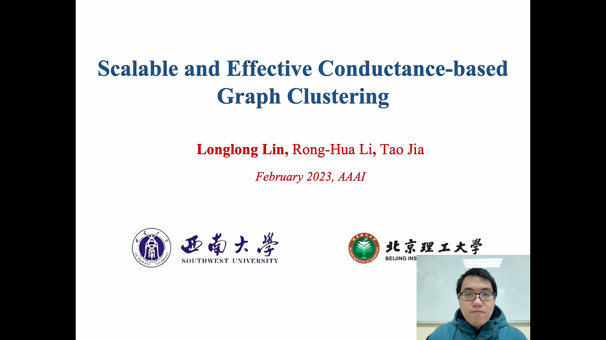 Underline scalable and effective conductance based graph clustering