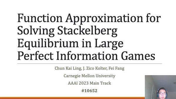 Underline | Function Approximation For Solving Stackelberg Equilibrium ...