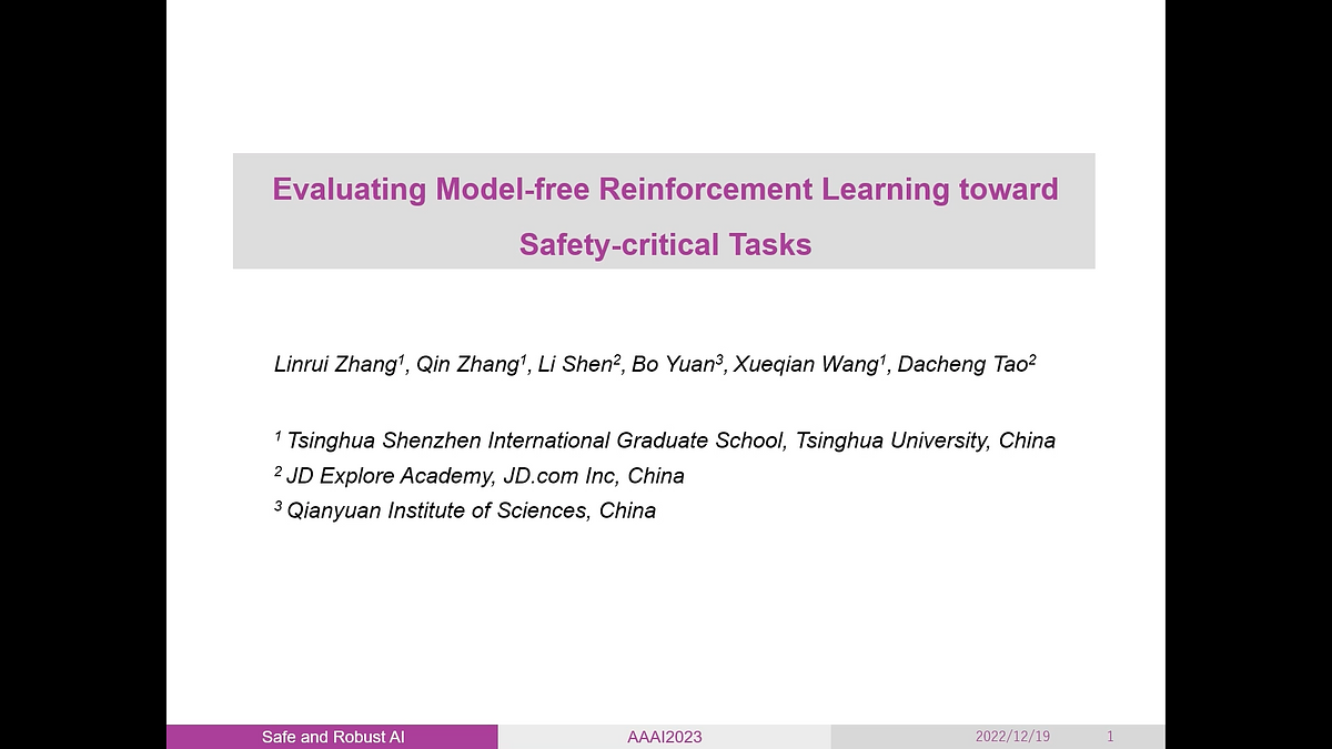 Underline Evaluating Model Free Reinforcement Learning Toward Safety Critical Tasks