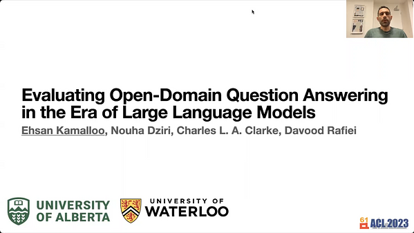 Evaluating Open-Domain Question Answering in the Era of Large Language ...