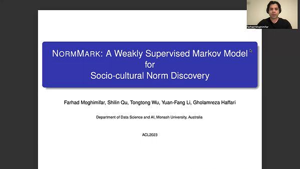 Underline | NormMark: A Weakly Supervised Markov Model for Socio ...