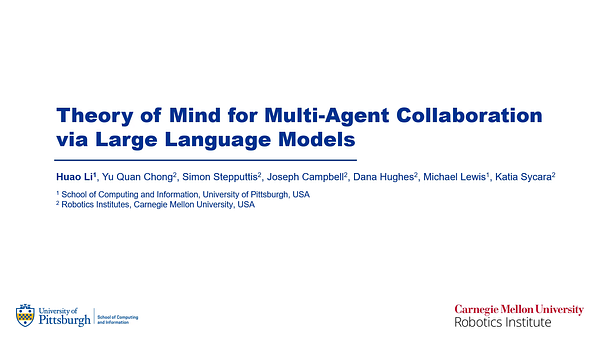 Underline | Theory of Mind for Multi-Agent Collaboration via Large ...