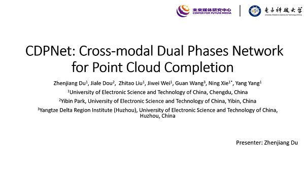 CDPNet: Cross-Modal Dual Phases Network for Point Cloud Completion ...