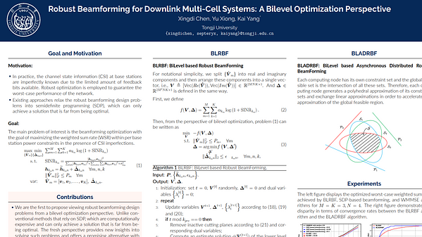 Robust Beamforming for Downlink Multi-Cell Systems: A Bilevel ...