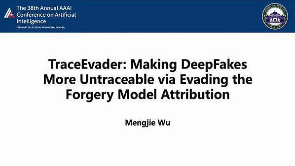 Underline TraceEvader: Making DeepFakes More Untraceable via Evading