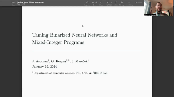 Underline | Taming Binarized Neural Networks and Mixed-Integer Programs