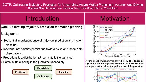 CCTR: Calibrating Trajectory Prediction for Uncertainty-Aware Motion ...