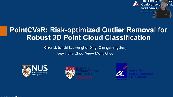 PointCVaR: Risk-optimized Outlier Removal for Robust 3D Point Cloud ...