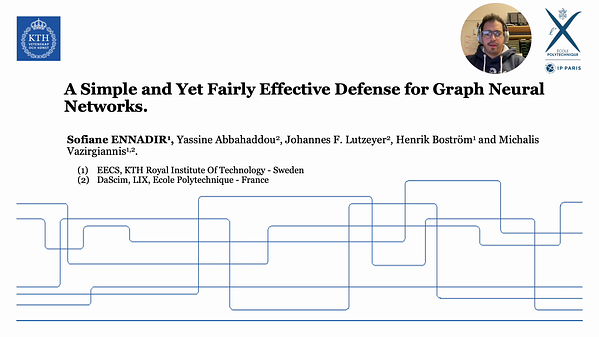 A Simple and Yet Fairly Effective Defense for Graph Neural Networks ...