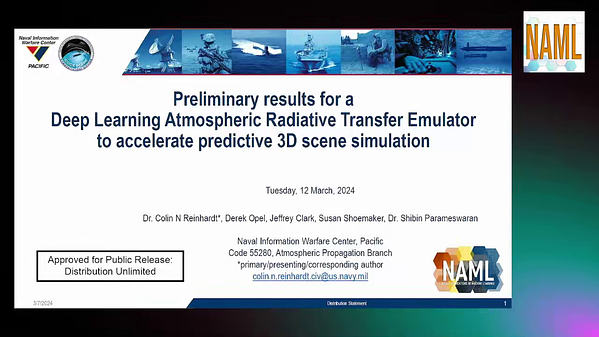 Preliminary results for a Deep Learning Atmospheric Radiative Transfer ...